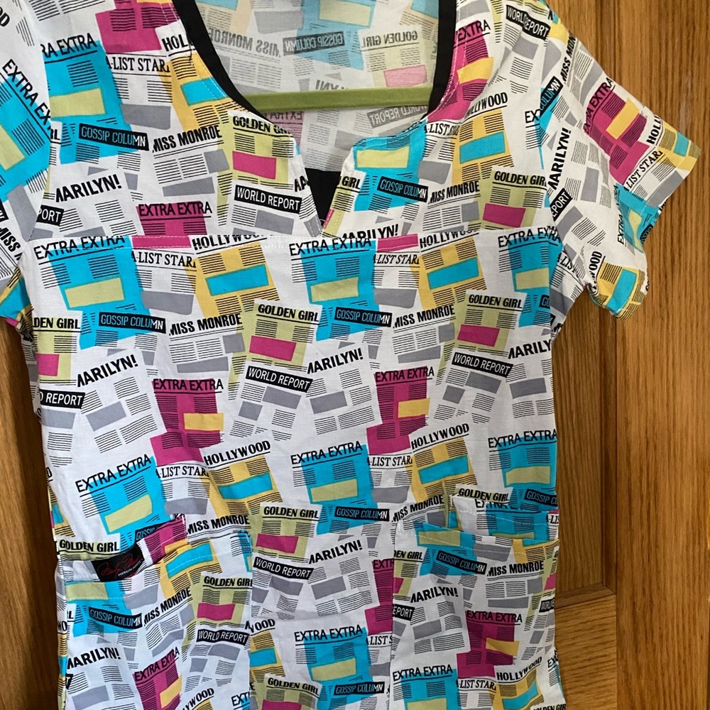 Marilyn Monroe scrub top